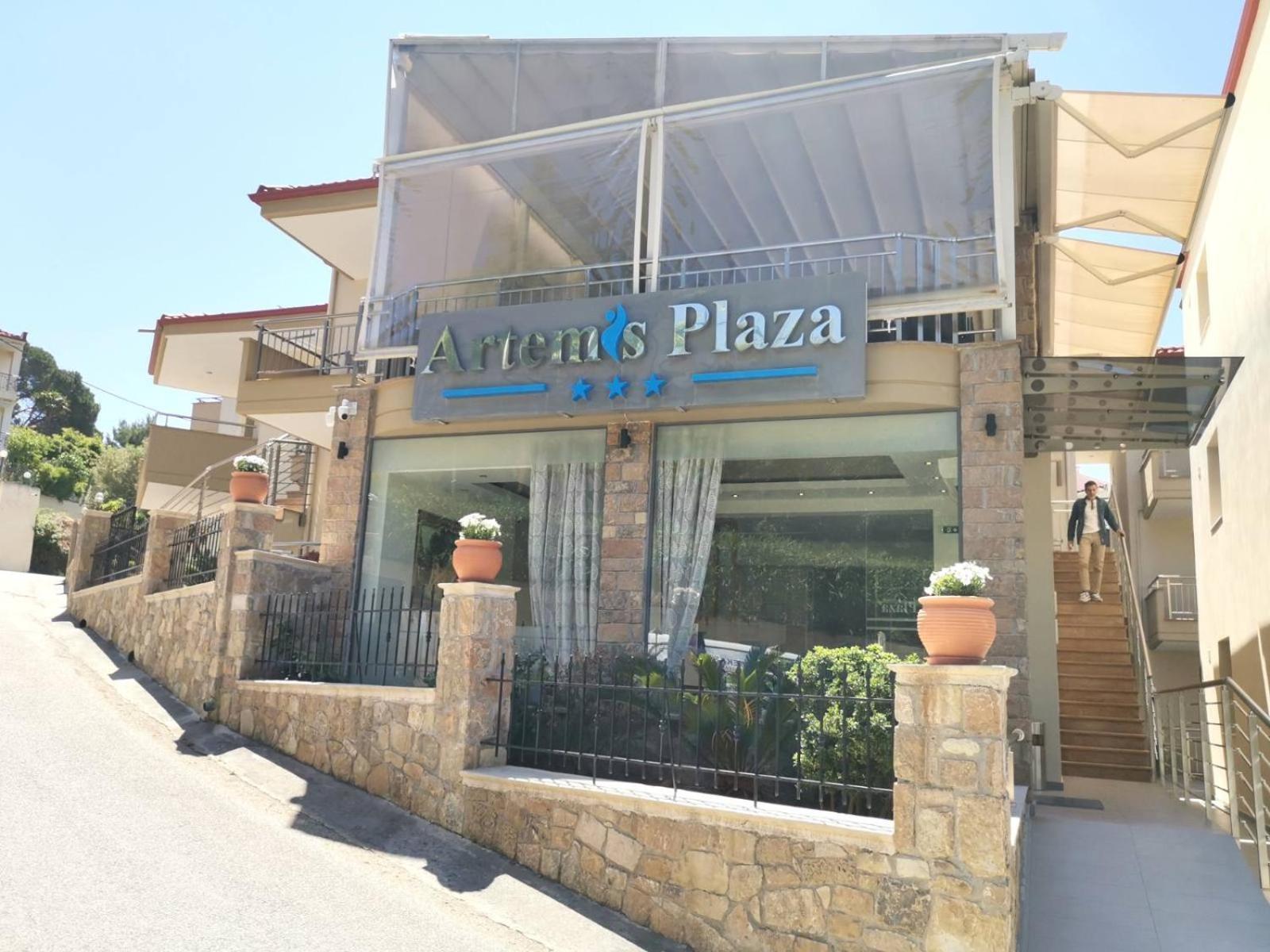 Artemis Plaza Aparthotel Agia Paraskevi  Ngoại thất bức ảnh