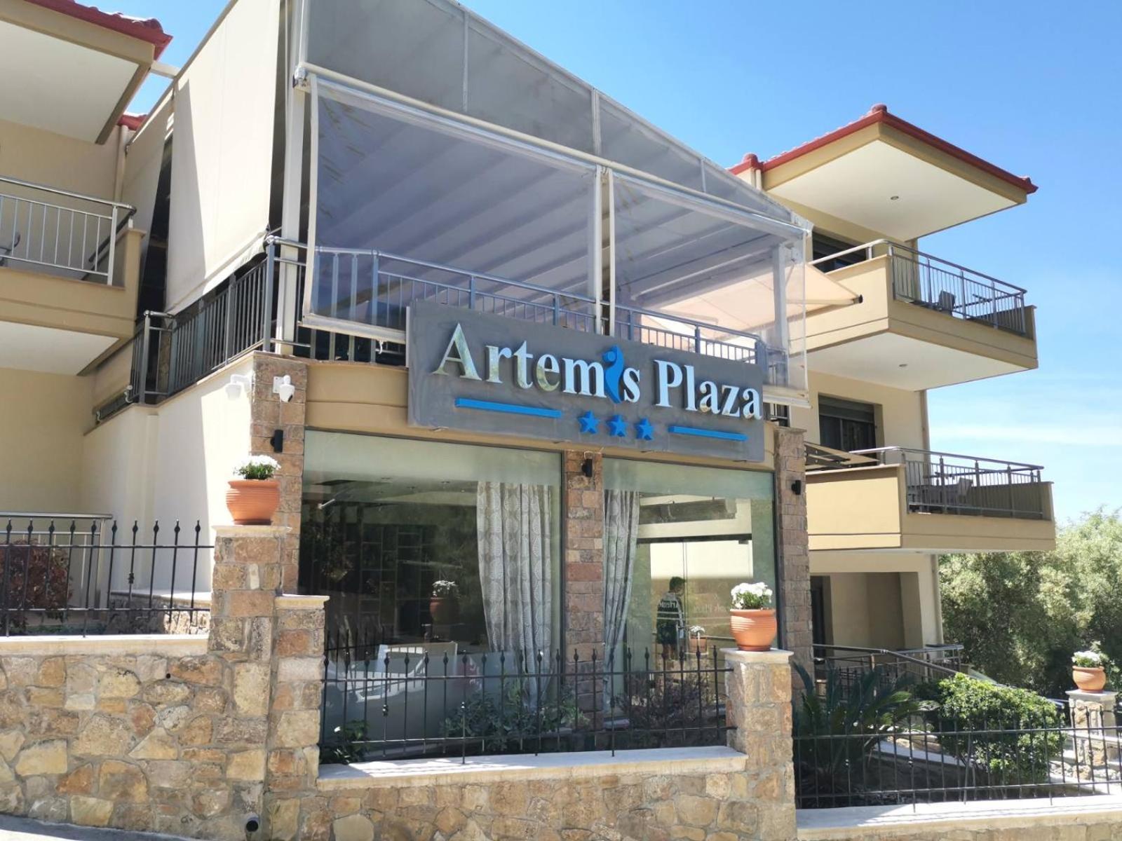 Artemis Plaza Aparthotel Agia Paraskevi  Ngoại thất bức ảnh